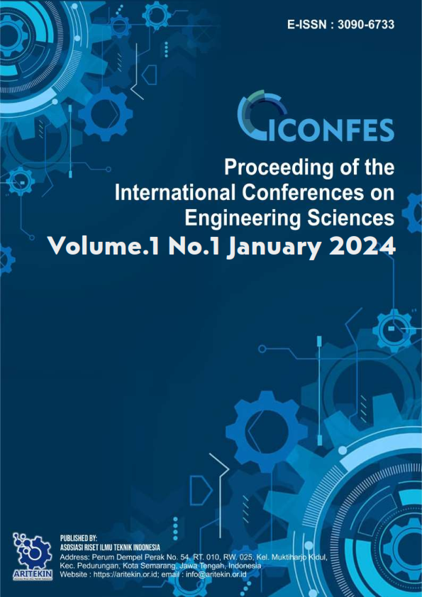 					View Vol. 1 No. 1 (2024): January : Proceeding of the International Conferences on Engineering Sciences
				